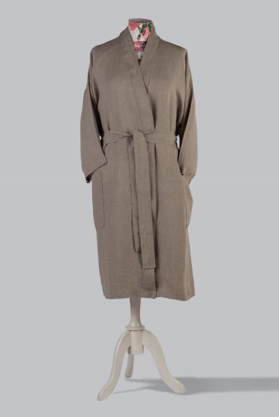 Natural linen Gown Stone